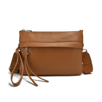 CoLab Charlie Clutch/Crossbody - Brown