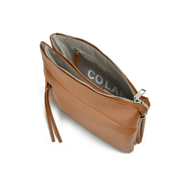CoLab Charlie Clutch/Crossbody - Brown