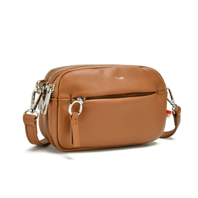CoLab Grece Small Crossbody - Brown