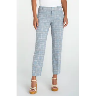 Liverpool Los Angeles Holly Welt Pocket Trouser- Shadow Blue