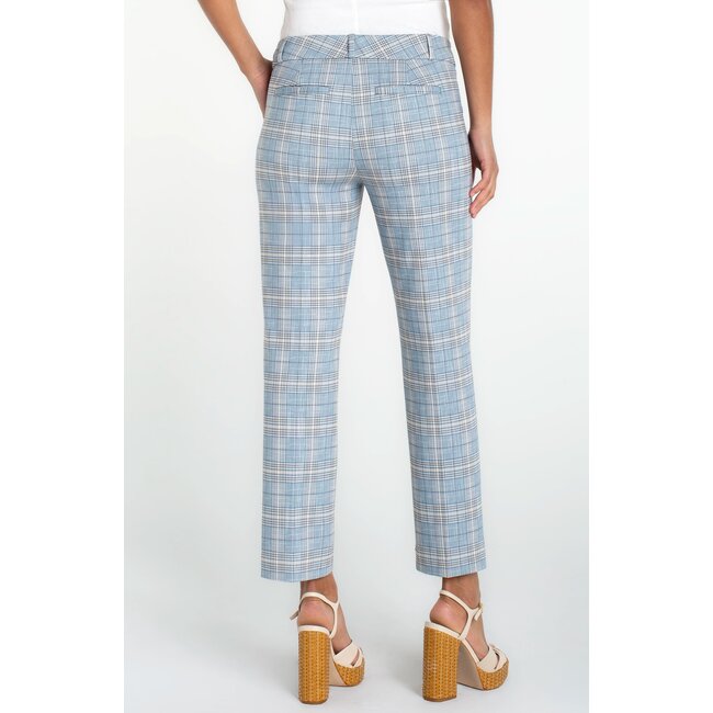 Liverpool Los Angeles Holly Welt Pocket Trouser- Shadow Blue