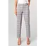 Liverpool Los Angeles Kelsey Trouser- Grey/Blush Plaid