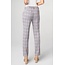 Liverpool Los Angeles Kelsey Trouser- Grey/Blush Plaid