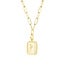 Cameron Rose Waterproof Jewellery Flower Pendant Necklace - Gold Waterproof