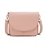 CoLab Clara Flap Crossbody - Soft Pink