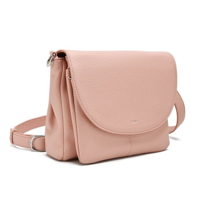 CoLab Clara Flap Crossbody - Soft Pink