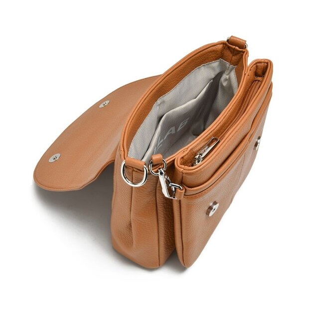 CoLab Clara Flap Crossbody - Tan