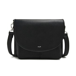 CoLab Clara Flap Crossbody - Black