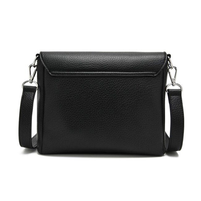 CoLab Clara Flap Crossbody - Black
