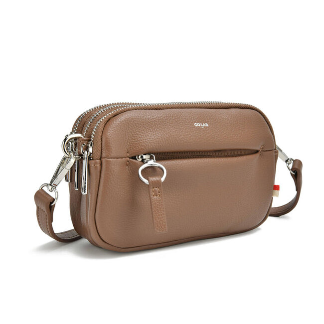 CoLab Grece Small Crossbody - Taupe