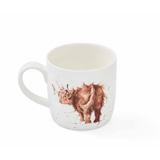 Wrendale 'HIGHLAND COW' Highland Cow Mug - 11 oz