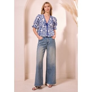 AngelEye Melilla Top - Blue