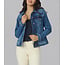 Lola jeans Gabriella - DB Classic Denim Jacket - Divine Blue