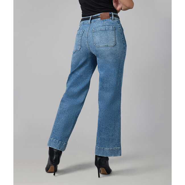 Lola jeans Colette High Rise Wide Leg Jeans - 30" Inseam