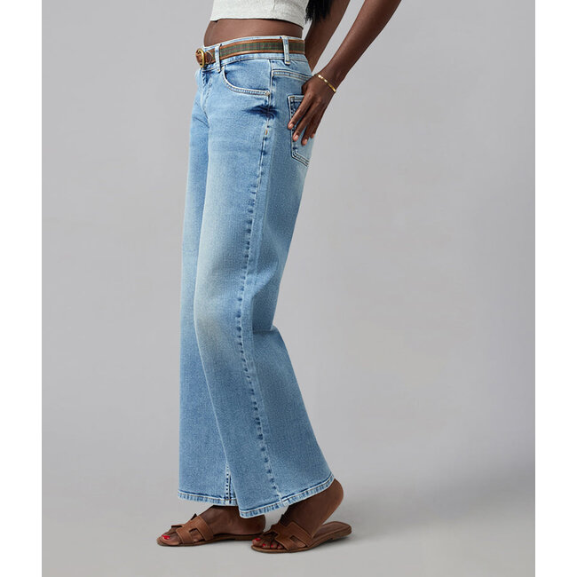 Lola jeans Miro-Denim Dusk - Mid Rise Comfort Straight Jeans  - 31" Inseam