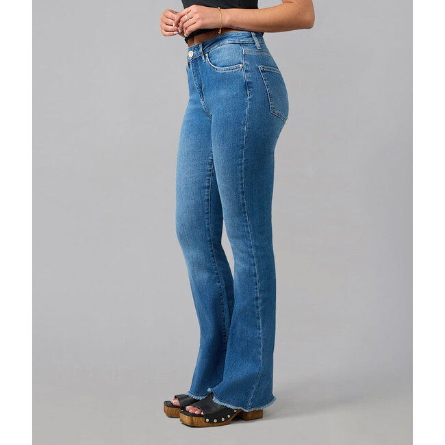 Lola jeans Alice-Morning Daylight - High Rise Flare Jeans - 32" Inseam