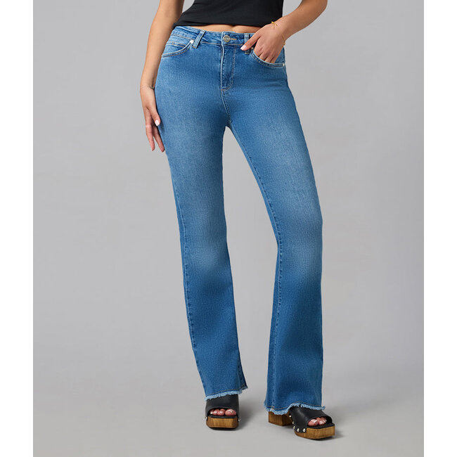 Lola jeans Alice-Morning Daylight - High Rise Flare Jeans - 32" Inseam