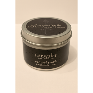 Rainwater Rainwater Soy Wax Travel Candle Oatmeal Cookie