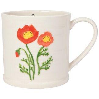 Danica Imports Mug - Floral Poppy
