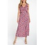 Liverpool Los Angeles Sleeveless Ruffle Front Maxi Dress In Pink Multi Floral
