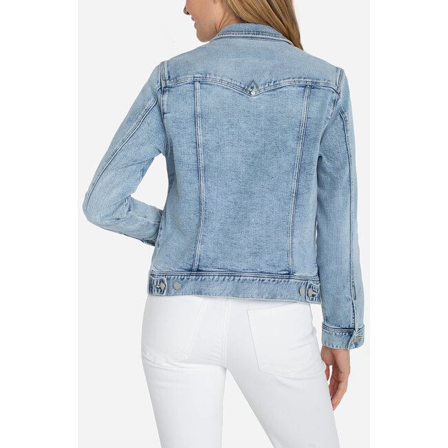Liverpool Los Angeles Classic Jean Jacket In Lake Elsinore