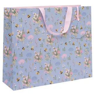 Bag - Landscape - Shopper - Bee Meadow Blue