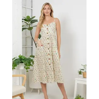 Floral Print Cami Dress