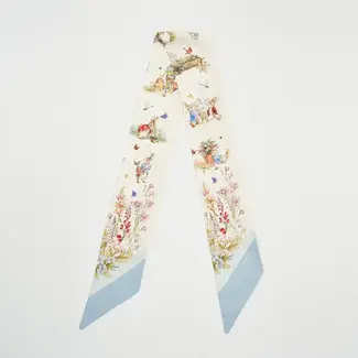 Fable England Scarf - Peter Rabbit Cream Twilly