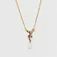 Fable England Necklace - Peter Rabbit and Butterfly Pearl Drop