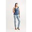Papillon Denim Ruffle Top