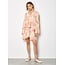 Apricot Ruffle Baby Doll Dress in Pink