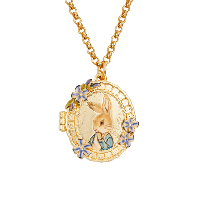Fable England Necklace - Peter Rabbit Cameo Locket