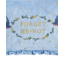 Fable England Pouch - Forget Me Not Blue Velvet Embroidered