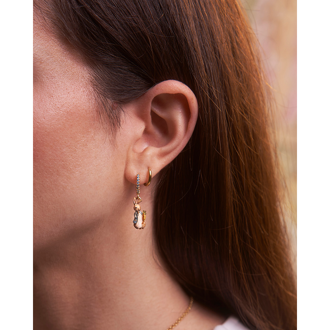 Fable England Earrings - Peter Rabbit Carrot Charm Huggie