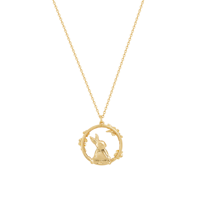 Fable England Necklace - Peter Rabbit Forget Me Not