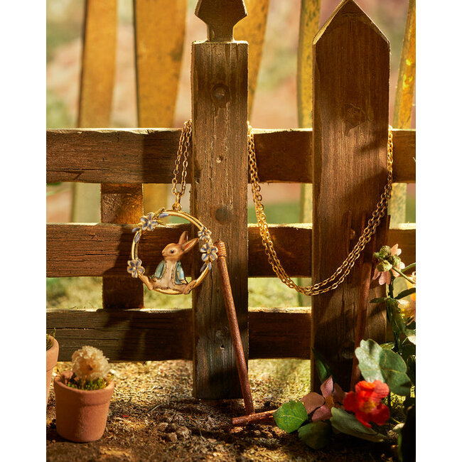 Fable England Necklace - Peter Rabbit Forget Me Not
