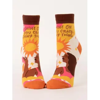 Blue Q Shine On Ladies Ankle Socks