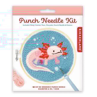 Axolotl Punch Needle