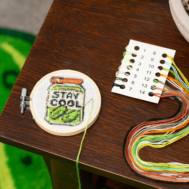 Pickle Mini - Cross Stitch Embroidery Kit