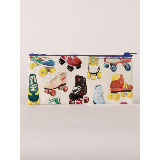 Blue Q Pencil Case - Roller Skates