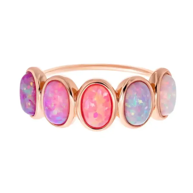 La Kaiser Rose Gold Opal Ombre Candy Band