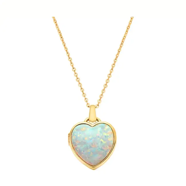 La Kaiser Heart Of Opal Mia Locket