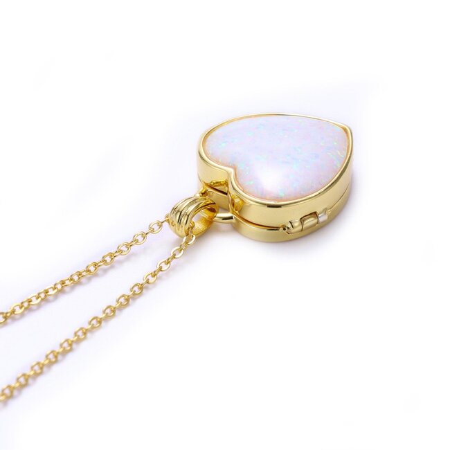 La Kaiser Heart Of Opal Mia Locket