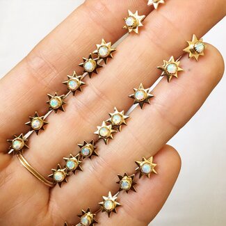 La Kaiser Opal Starburst Studs