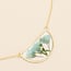 Scout Necklace - Blue Baby's Breath/Gold