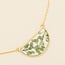 Scout Necklace - Green Peppergrass/Gold