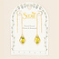 Scout Thread Earring - Yellow Baby's Breath