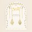 Scout Thread Earring - White Lace Flower