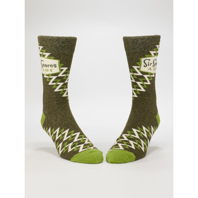 Blue Q Sir Snores A Lot Men's Socks