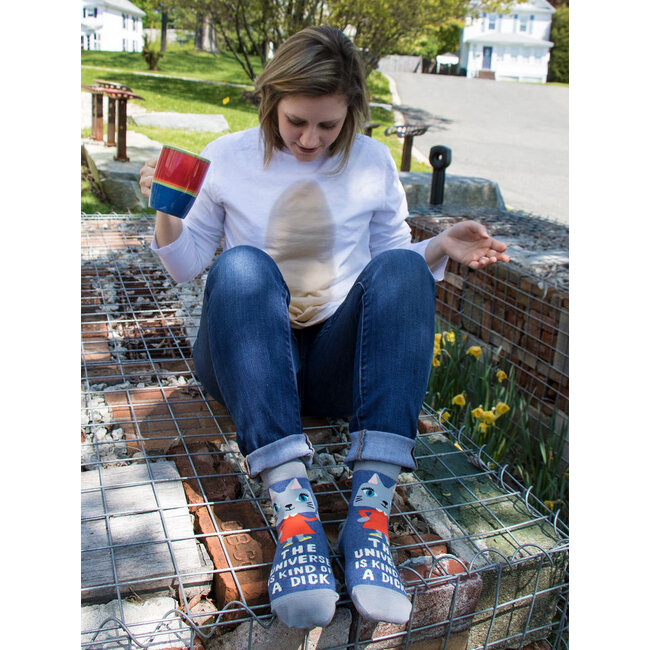 Blue Q Kind Of A Dick Women's Ankle Socks